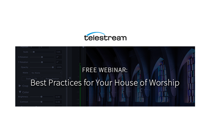 Webinar – Best Practices for your House of Worship