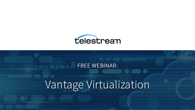 Webinar – Vantage Virtualization